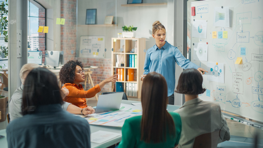 accompagnement d’équipe pour structurer la stratégie et piloter la performance de l’entreprise